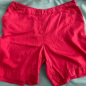 Pink Chico’s shorts